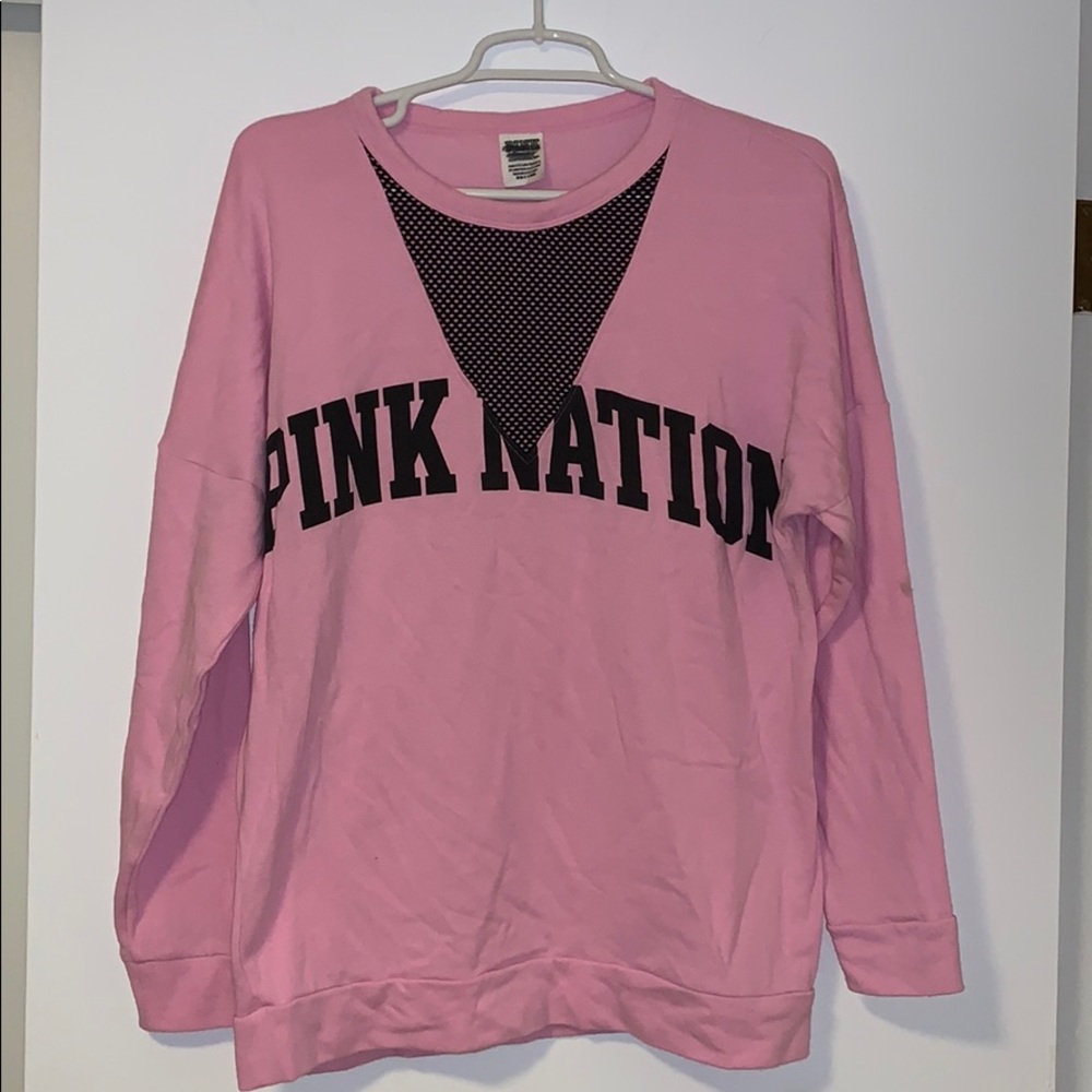 Lightweight sweatshirt.